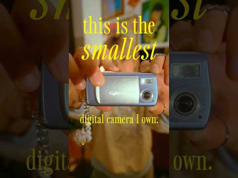 The SMALLEST Digital Camera! #SonyCybershot