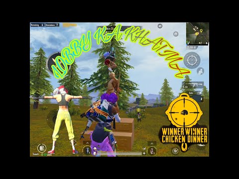 Pubg Mobile Total 17 Kills CHICKEN DINNER gameplay. Lobby ka khatma with Ramdoms.