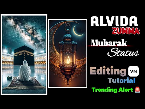 alvida jumma mubarak status editing | eid mubarak status 2024 | ramzan trending status