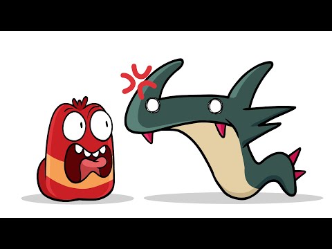 oi oi oi red Larva meets Four Number Lore (Animation meme)