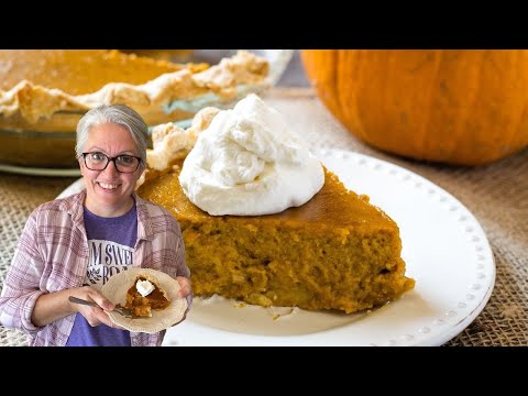 Grandma's Old-Fashioned Pumpkin Pie Recipe, Perfect for Thanksgiving