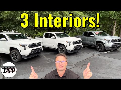 3 Wild Interiors - 2024 Toyota Tacoma TRD Sport!