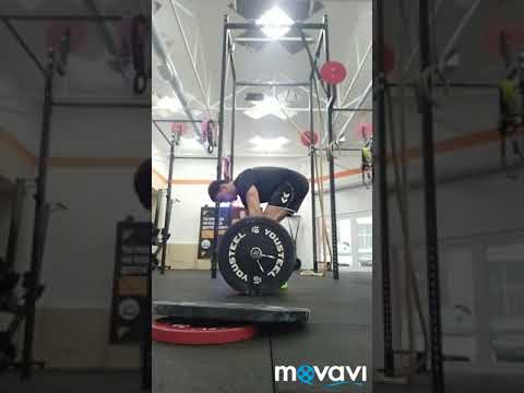 CrossFit training #fitness. Тренировка со штангой