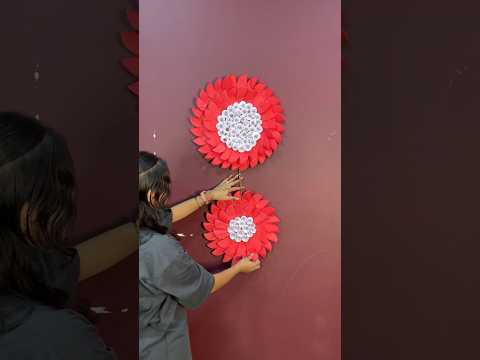 Beautiful Wall Hanging Craft using Paper #short #reel #viral #trending #youtubeshort #wallhanging