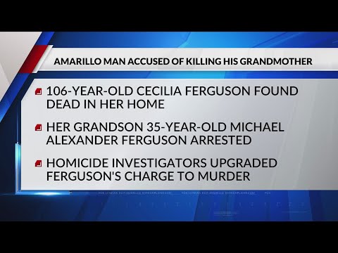 Amarillo man accused of murder after November death of grandmother