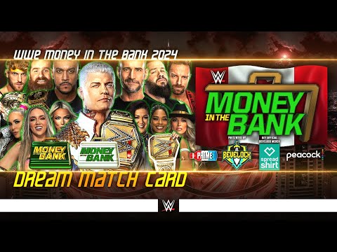 WWE Money in the Bank 2024 - Dream Card [v3]