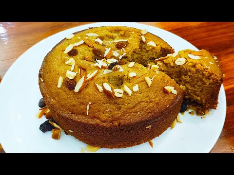 Wheat Jaggery Cake Recipe|Soft & Moist Wheat Jaggery Cake Recipe|Without Oven|Wheat recipes | Snacks