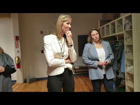 Congresswoman Lori Trahan was given a tour of Revolutionary Clinics’ Fitchburg cultivation facility.