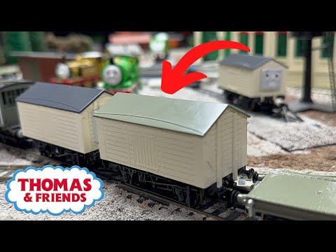 Fixing Rare Salt Wagon / Almost Breaking New Wagon- HO Thomas & Friends Bachmann