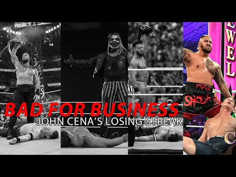 JOHN CENA'S LOSING STREAK IS BAD FOR BUSINESS!!!