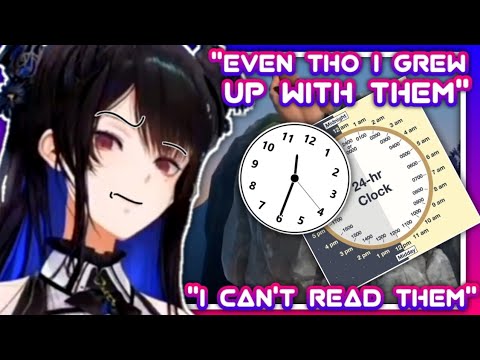 Nerissa Can't Read Analog Clock(and military/24 hour clock too)||Nerissa Ravencroft||HoloEN/ENVtuber