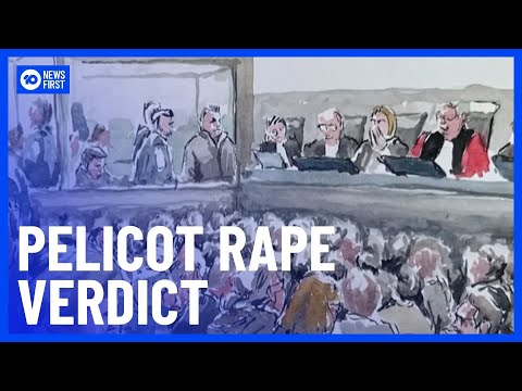 Gisele Pelicot: 51 Found Guilty in France's Largest Rape Trial | 10 News First