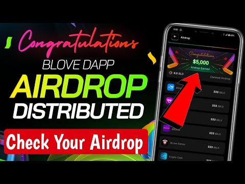 Blove Dapp Airdrop Distribution Completed ! Blove dapp airdrop check kaise kare