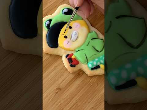 【カラフルピーチ】アイシングクッキーでシヴァさんを作ったよ！#shorts