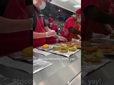 Five Guys @ Genting Highlands | Thick Double Patty Beef Burgers #shorts