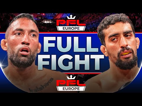 French Bantamweight Fight! 🇫🇷 | Mahio Campanella v Ezzoubair Bouarsa | Full Fight | PFL Europe 2024