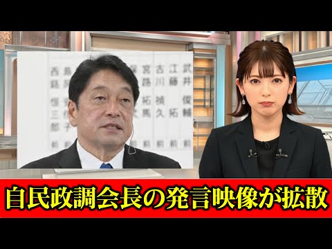 「手取りが増えてしまう」急上昇！自民政調会長の発言映像が拡散、ネット「これが本音」「悪いんですか？」　#ニュース速報