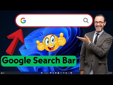 How to Add Google Search Bar to Home Screen PC in Windows 11