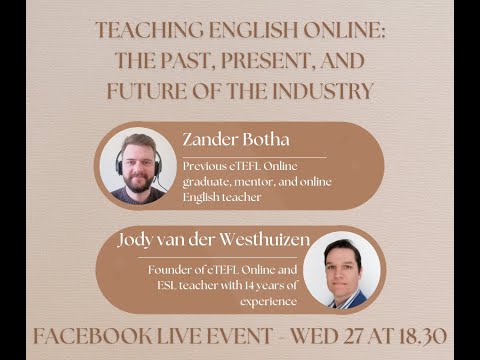 Teaching English Online - The Past, Present, and Future of the Industry