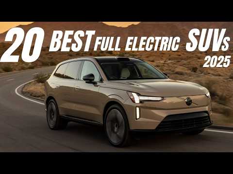 Top 20 Electric SUVs of 2024-2025 | Volvo EX30 / Volvo EX90 / Kia EV3 / EV5 / Skoda Elroq