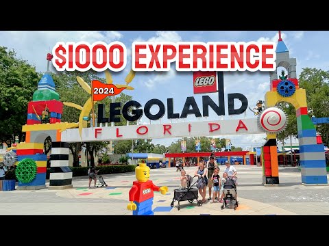 We Spent $1000 at LEGOLAND in Orlando Florida! 50% Rides down :|