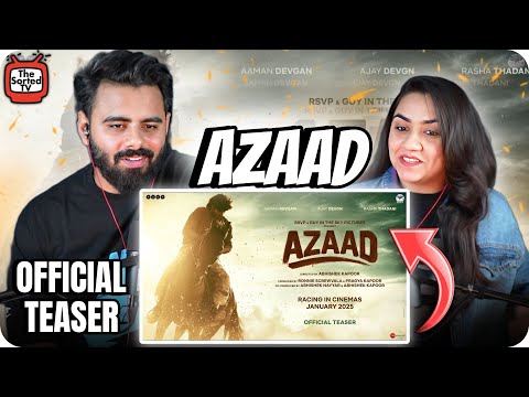 Azaad Official Teaser | Ronnie S | Pragya K | Jan 2025 | The Sorted Reviews