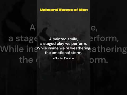 Social Facade  #mentalhealth #emotionalhealth #quotes