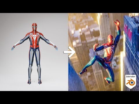 How to Create 3D Spider-Man Animations in 5 Minutes