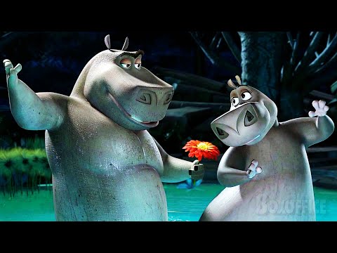 Der Liebestanz der Nilpferde | Madagascar 2 | German Deutsch Clip