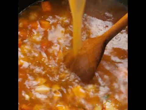 Creamy Lentil soup! Delicious!