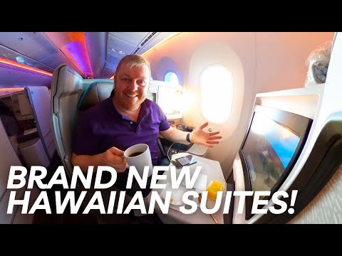 Flying Hawaiian Airlines 🌺 UNIQUE 787 First Class to Honolulu!