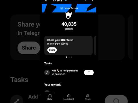 How to complete add in telegram name Task | Dogs task | #crypto #telegrambot #dogs #shorts #viral