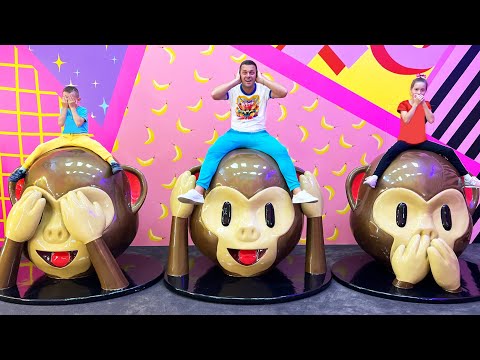 Collection of funny challenges for kids with Sofia and her Family