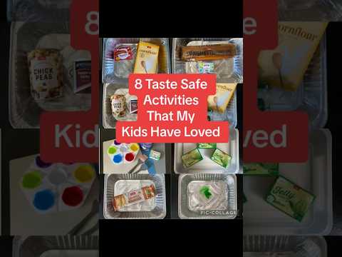 Kids Taste Safe Activities