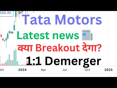 RSI Breakout, JLR quarterly results, demerger, Tata motors share latest news with price analysis