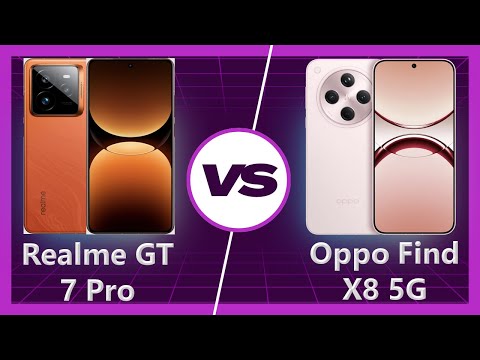 Realme GT 7 Pro vs Oppo Find X8 Detailed Comparison