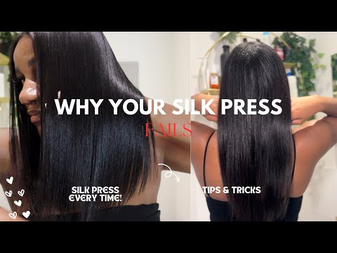 WHY YOUR SILK PRESS FAILS! TIPS FOR A SALON SILK PRESS EVERY TIME | NATURAL NADINE