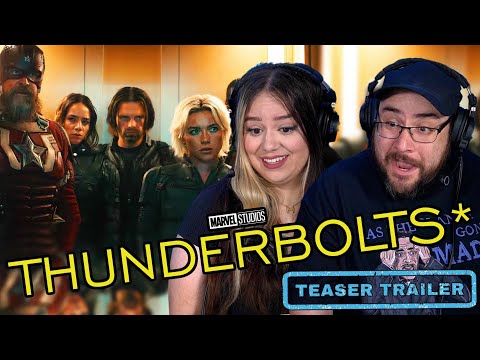 Thunderbolts* REACTION | Official Teaser Trailer | Marvel