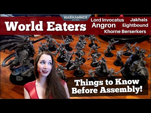 New World Eaters Minis Assembled! What to Know Before Assembly