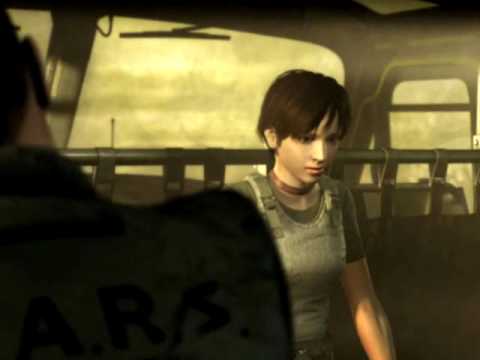 Resident Evil Remake Ending Rebecca and Chris