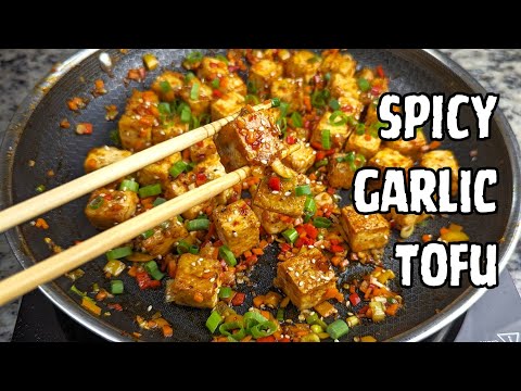 Spicy Garlic Tofu Stir Fry Recipe 20 Minutes (Vegan Meal) | How to Make | Berry Berry Life