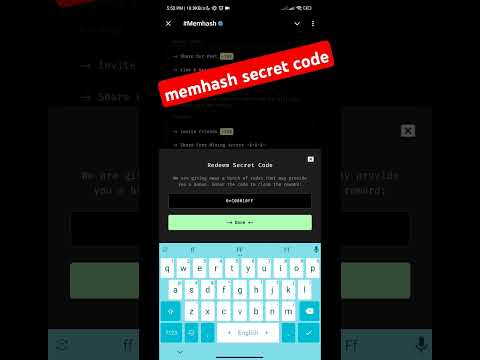 Memhash secret Code