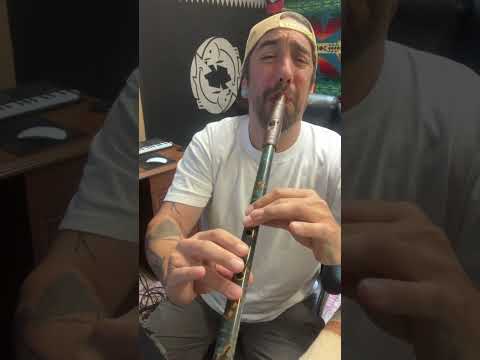 The Lullaby Copper Flute made by Eric Raum