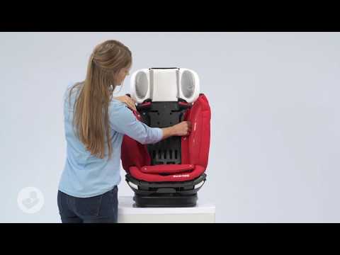 Maxi-Cosi l Titan Pro car seat l How to remove and replace the cover