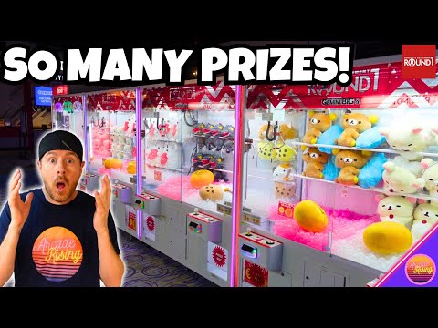 The CLAW MACHINES Are Full of New Plush and Prizes at Round 1!