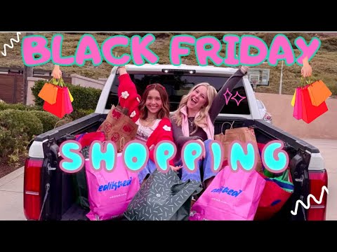 Black Friday Shopping Vlog (WE'RE BROKE!!!) #lisi #lisishops