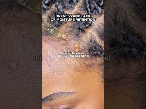 MOISTURE RETENTION FOR DRY HAIR! ❄️✨ #moisture #dryhair #hydratedhair #hair