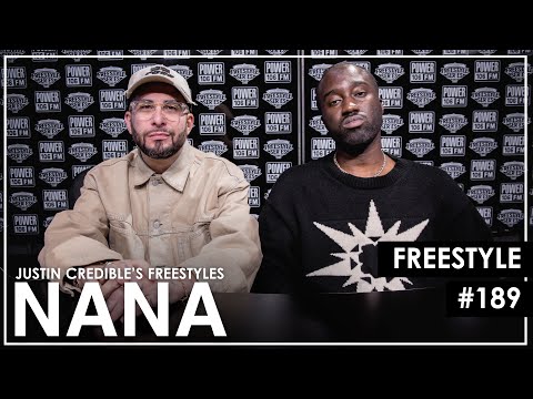 Nana Drops Bars Over A$AP Mob's "RAF" Beat | Justin Credible Freestyle Series #189