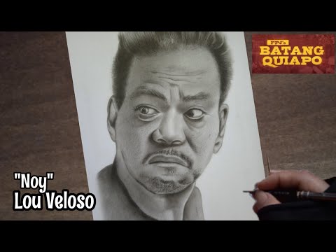 Drawing "Noy" Lou Veloso from FPJ's Batang Quiapo | Batang Quiapo | jesar art