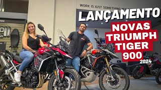 LANÇAMENTO NOVAS TRIUMPH TIGER 900 GT, GT PRÓ E RALLY PRÓ 2024 - Valores no final do vídeo